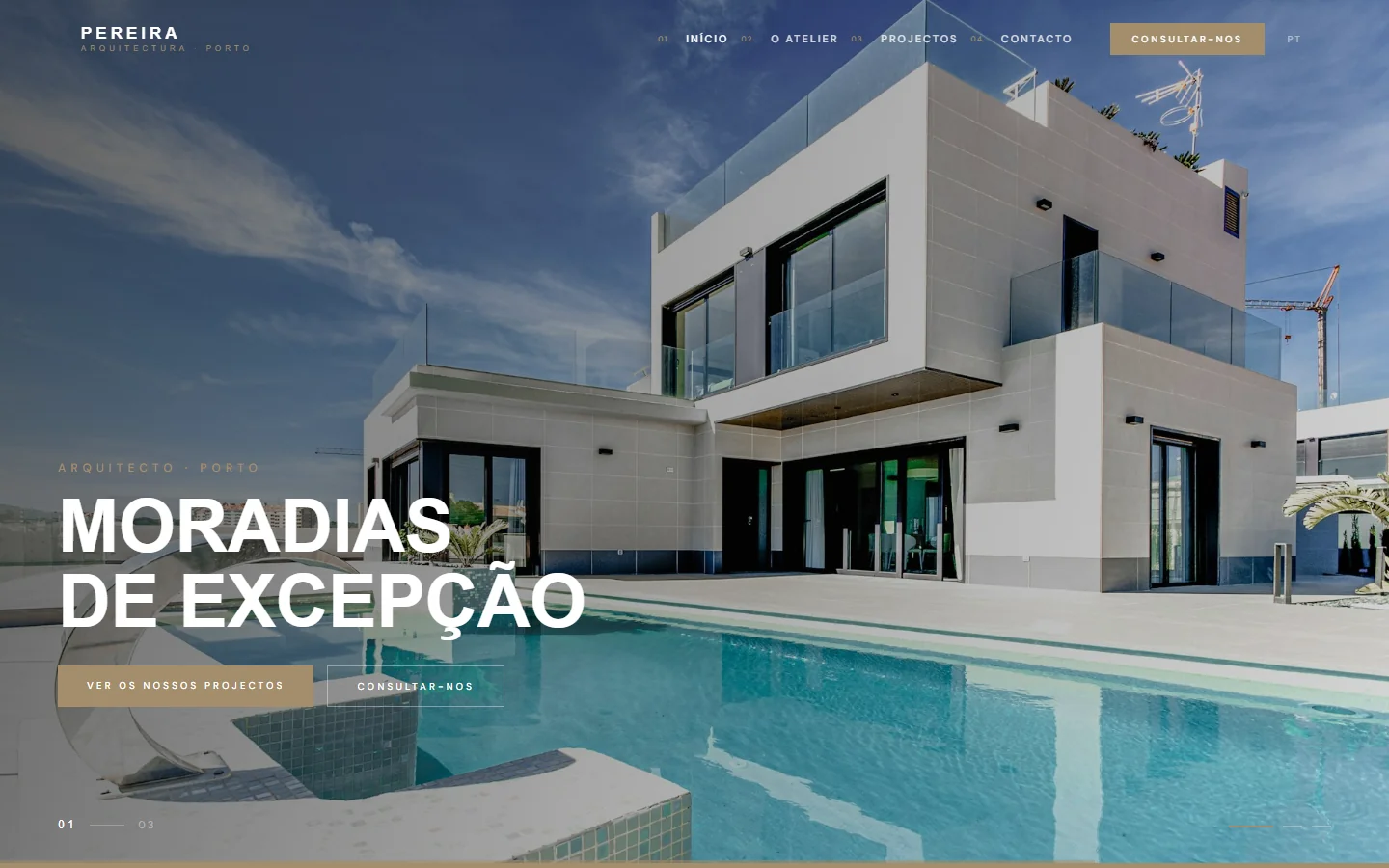 Exemplo de site web — Arquiteto (1)