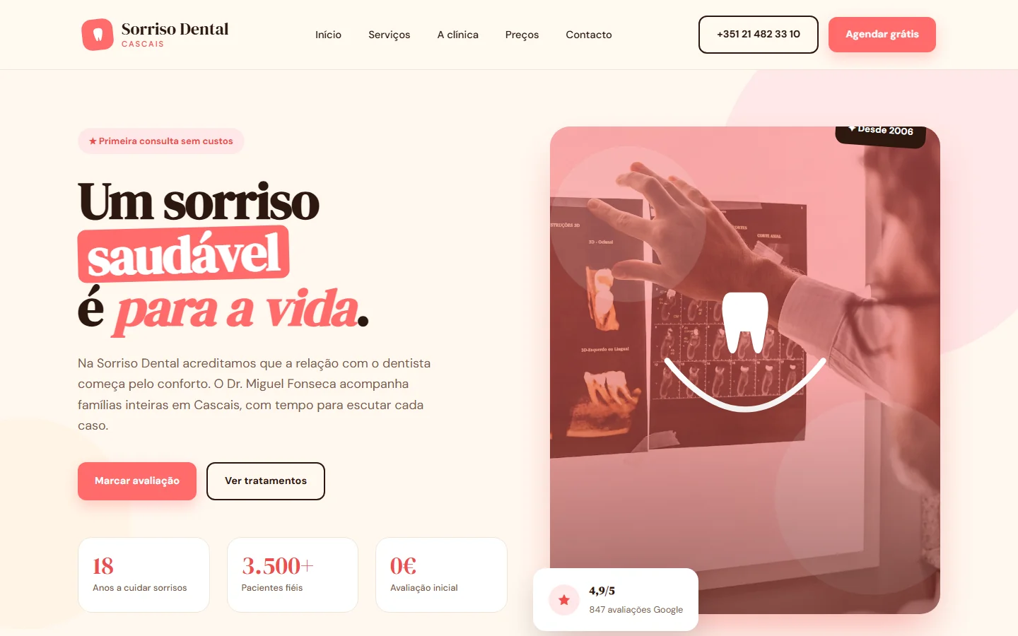 Site web dentista 2