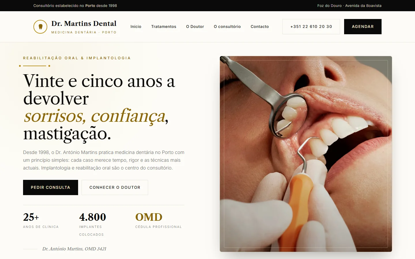 Site web dentista 3