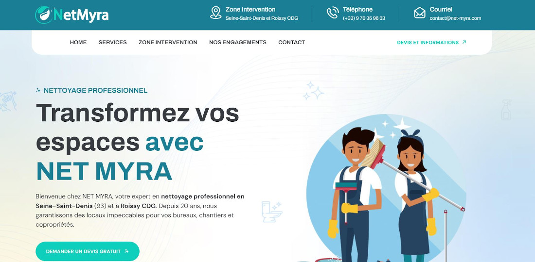 Site web consultório dentário criado pela Alizée Web